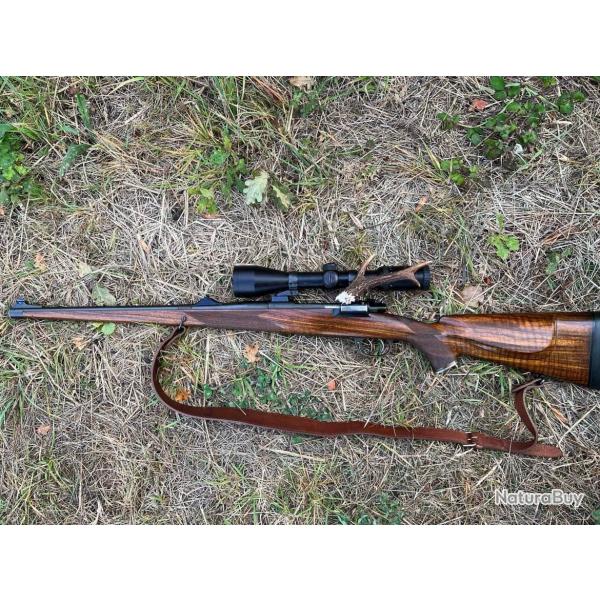 Mauser Stutzen 1916 artisanale en 270 win (+ Kahles CSX 2,5-10x50 lumineuse ret 60 en option)