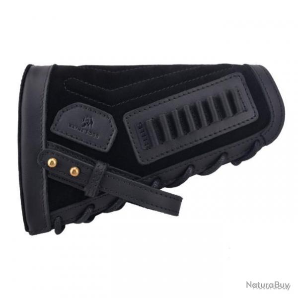 BUSC EN CUIR AVEC CARTOUCHIRE - 22LR - NOIR - LIVRAISON GRATUITE