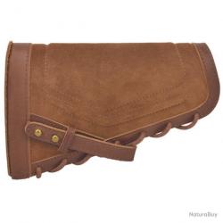 BUSC EN CUIR VÉRITABLE AVEC INSERTS - AMBIDEXTRE - MARRON - LIVRAISON GRATUITE
