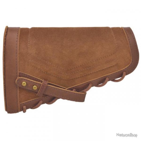 BUSC EN CUIR VRITABLE AVEC INSERTS - AMBIDEXTRE - MARRON - LIVRAISON GRATUITE