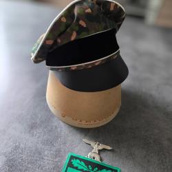 CASQUETTE CAMOUFLAGE  ALLEMANDE WW2
