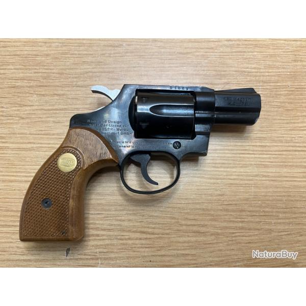 Revolver Mauser K50 magnum cal9mm Flobert a 1 sans prix de rserve !