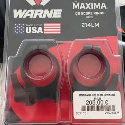 MONTAGE QD 30 MED WARNE 214LM