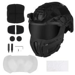 Casque protection intégrale Fast HL-100 KOLINLOV - Noir