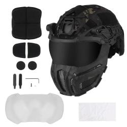 Casque protection intégrale Fast HL-100 KOLINLOV - Multicam noir