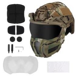 Casque protection intégrale Fast HL-100 KOLINLOV - Multicam