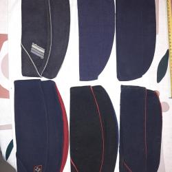 Lot de Calots et Bonnets de Police et Militaire