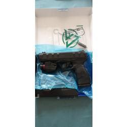 Vend Pistolet de défense LTL bravo black cal.50 comme neuf + munitions + combo lampe laser.