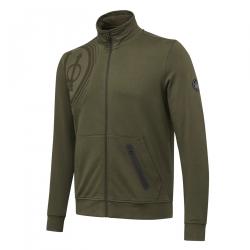SWEAT ZIPPÉ BERETTA "CORPORATE" KAKI