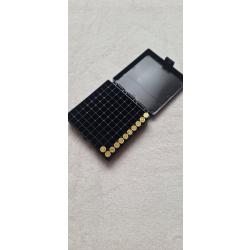 boite de rangement de 100 cartouches de 9mm