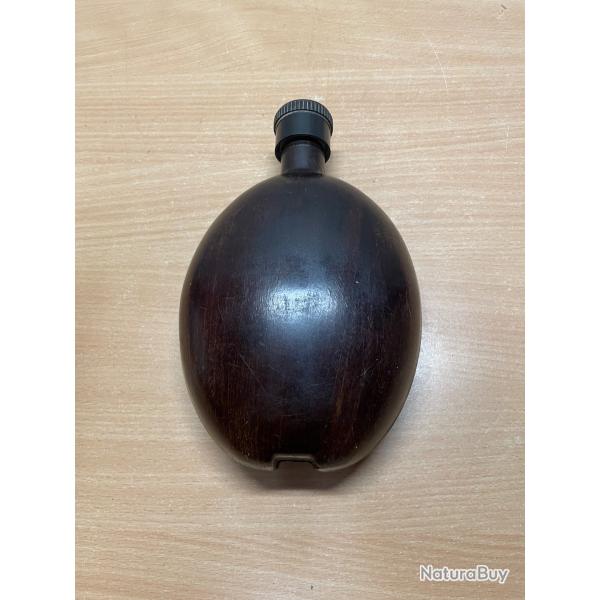 Ancienne gourde allemande noix de coco ww2