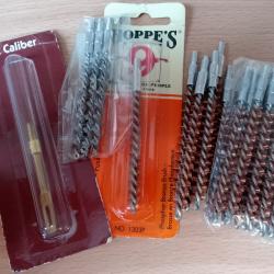 Lot Brosse cal 22 Bronze (8/32 mâle)