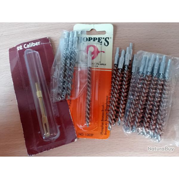 Lot Brosse cal 22 Bronze (8/32 mle)