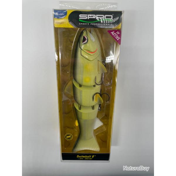 Leurre Swimbait 80 SPRO uv ayu