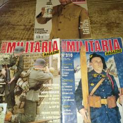 3 militaria magazine numéro 116-160-210