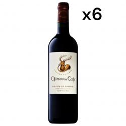 "Château des Cerfs" AOC Lalande de Pomerol, 2022, le carton de 6 bouteilles, BIO