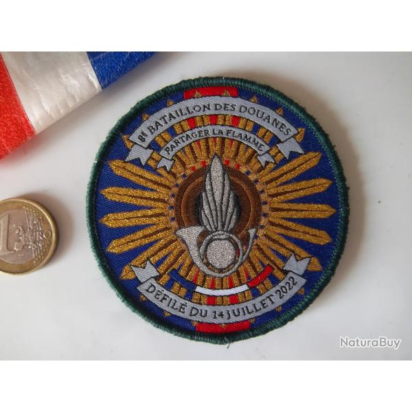 cusson 8 me bataillon des douanes dfil du 14 juillet 2022