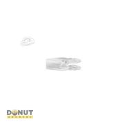 Lot de 2 enjoliveurs avant en forme de pleine lune pour camions et