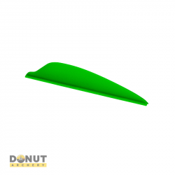 Plume de flèche Plastique Flex-Fletch FFP187 - Vert Fluo