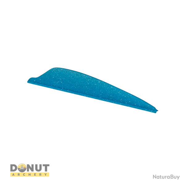 Plume de flche Plastique Flex-Fletch FFP187 - Bleu Perle