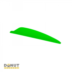 Plume de flèche Plastique Flex-Fletch FFP187 - Vert Perle
