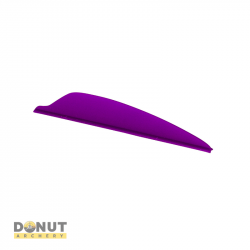 Plume de flèche Plastique Flex-Fletch FFP187 - Violet