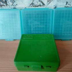 LOT de 4 Boite pour 100 munitions Cal. 38/357
