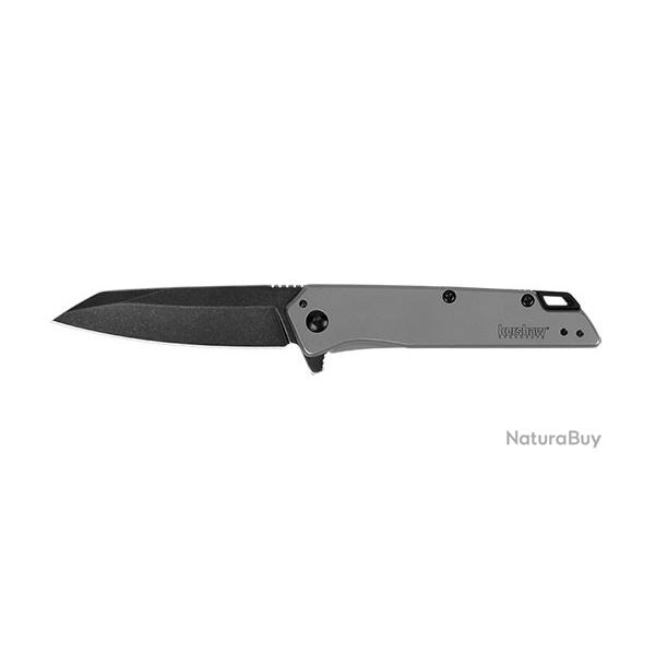 Couteau pliant misdirect KERSHAW lame 76mm manche aluminium gris