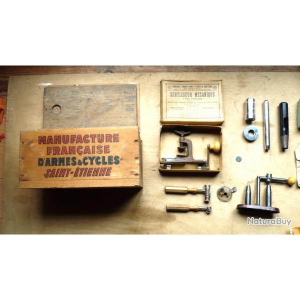 Caissette de rechargement  manufacture d'armes de Saint Etienne