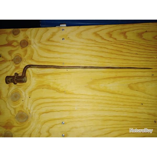 Baonnette modle 1822 en l'tat (objet n1)