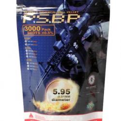 BILLES 0.20G PERFECT WHITE PAR 3000 "G&G Armament"
