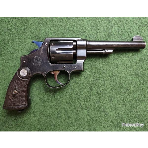 Revolver double action SMITH & WESSON modle 1917 - COntrat Brsilien - 45 ACP - Canon 5,5" (Occasio