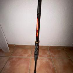 Canne leurre casting