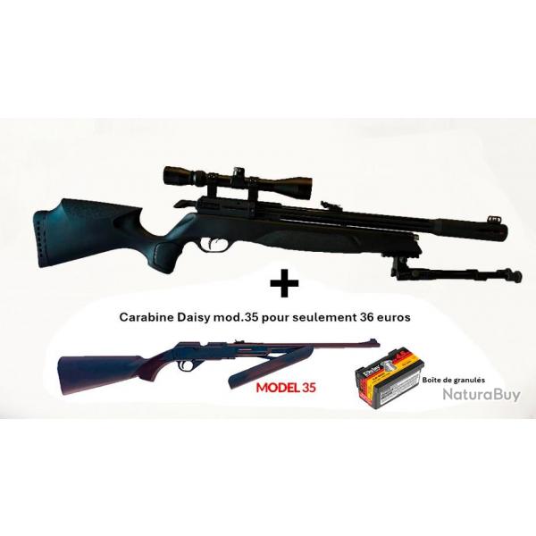 PACK COMBIN ! PACK5 Carabine Arrow Gamo 5,5 mm + Pistolet Daisy 426 + 500 billes en acier + 5 CO2