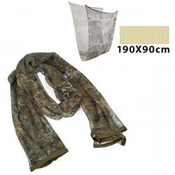 FOULARD CAMOUFLAGE POUR LA CHASSE XXL 190x90cm - ARMÉE ALLEMANDE - LIVRAISON GRATUITE
