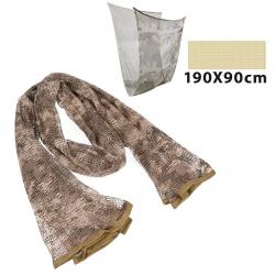 FOULARD CAMOUFLAGE POUR LA CHASSE XXL 190x90cm - DÉSERT DIGITAL - LIVRAISON GRATUITE