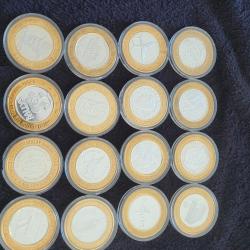Pièce de collection en argent (99.9%) rare.