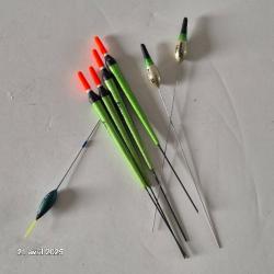 Lot de 7 flotteurs différents de la même collection , Sensas  pour la pêche aux coups