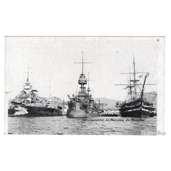 CPA- Marine Militaire La Couronne le Marceau le Massna N1104