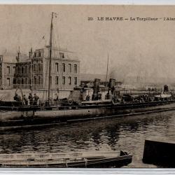 CPA- Marine Militaire -LE HAVRE - Le Torpilleur " l Alarme "N°1289