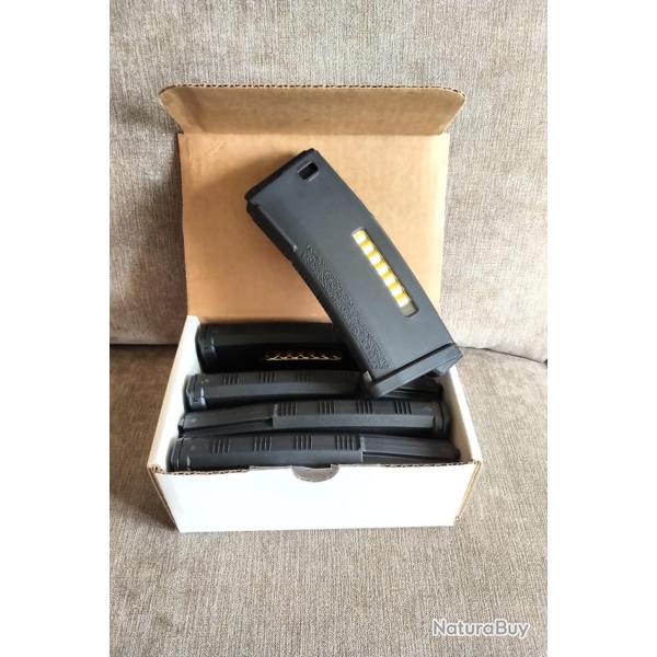 Wolverine Pack de 5 chargeurs PTS EPM pour MTW