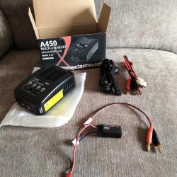 Chargeur compact intelligent A450 d'ASG + ASG Batterie Lipo 7.4V 250mAh
