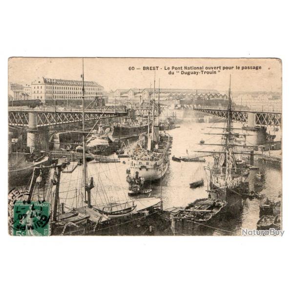CPA- Marine Militaire -BREST - Port Militaire - Entre d'un Transport N1072