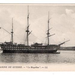 CPA- MARINE  DE GUERRE " Le Magellan " N°1088