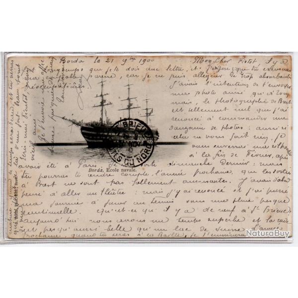 CPA- Marine Militaire - Borda Ecole Navale N1046