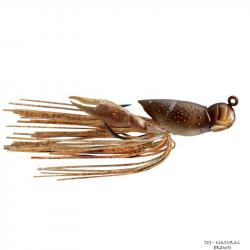 Rubber Jig Live Target Hollow Body Craw 4cm 723 - Natural Brown