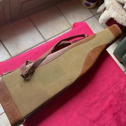 Étui jambon en cuir et cordura, pas de prix de réserve