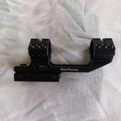 Montage monobloc westhunter 25mm/30mm pour rails 11mm/21mm