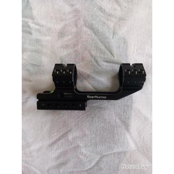 Montage monobloc westhunter 25mm/30mm pour rails 11mm/21mm