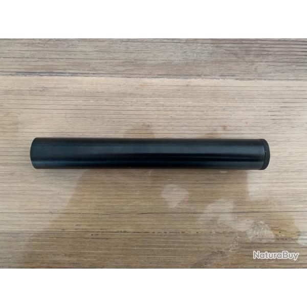 Silencieux steel (entirement en mtal) d'poque calibre 22 lr.
